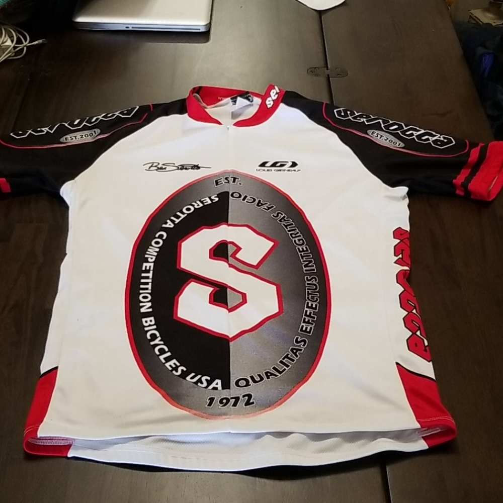 Louis Garneau mens bike shirt Large